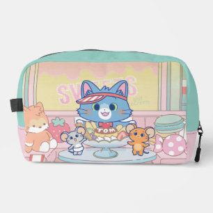 Anime Tom, Jerry, and Tuffy Dessert Parlour Dopp Kit