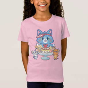 Anime Tom, Jerry, and Tuffy Dessert Parlour T-Shirt