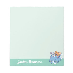 Anime Tom, Jerry, and Tuffy Notepad