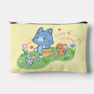 Anime Tom, Jerry, and Tuffy Picnic Accessory Pouch