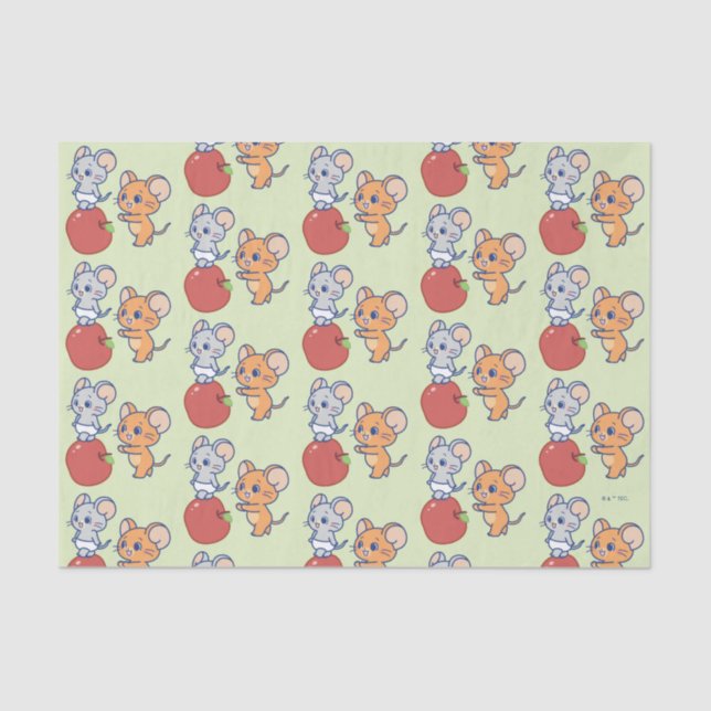 Anime Tuffy and Jerry Apple Rolling Tissue Paper (Front)