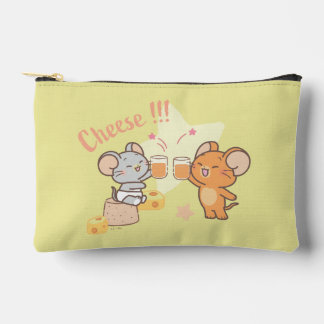 Anime Tuffy and Jerry Cheers to Cheese Accessory Pouch