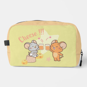 Anime Tuffy and Jerry Cheers to Cheese Dopp Kit