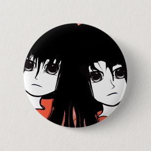 Anime Twins 6 Cm Round Badge