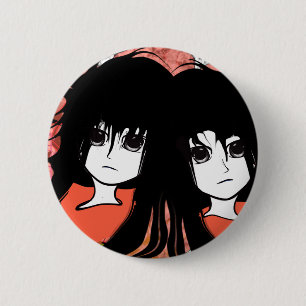 Anime Twins 6 Cm Round Badge