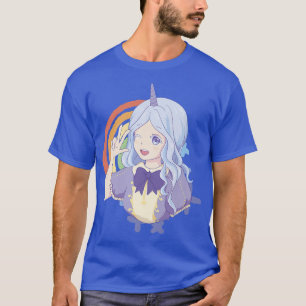 Anime Unicorn Girl Horn Japan Japanese T-Shirt