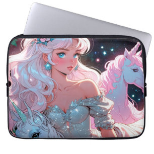 Anime Unicorn Laptop Sleeve