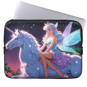 Anime Unicorn Laptop Sleeve