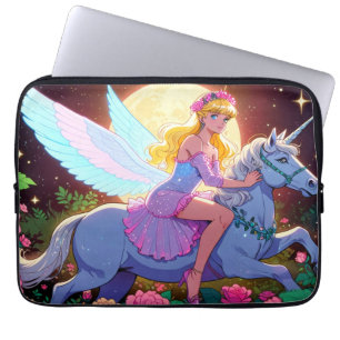 Anime Unicorn Laptop Sleeve
