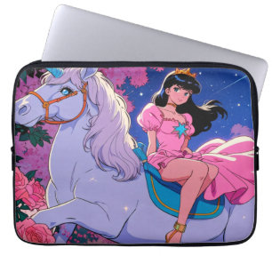 Anime Unicorn Laptop Sleeve