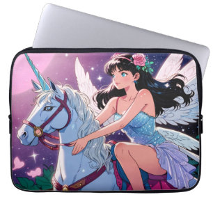 Anime Unicorn Laptop Sleeve