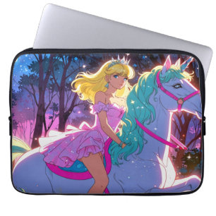 Anime Unicorn Laptop Sleeve