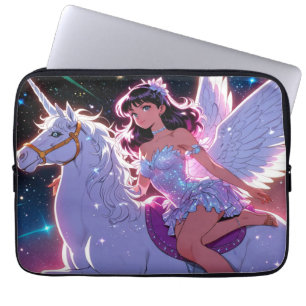 Anime Unicorn Laptop Sleeve