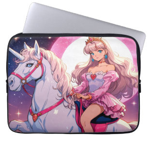 Anime Unicorn Laptop Sleeve