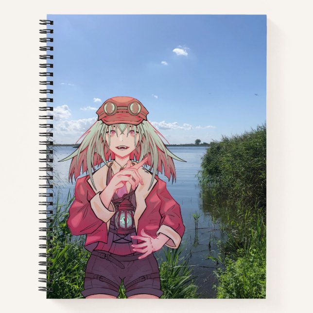 Anime, V Tuber, Vuber, Lake Notebook (Front)