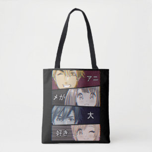 Anime Vaporwave Aesthetics Japanese Otaku Tote Bag