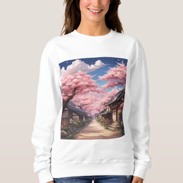 Anime village  sweatshirt (Front)
