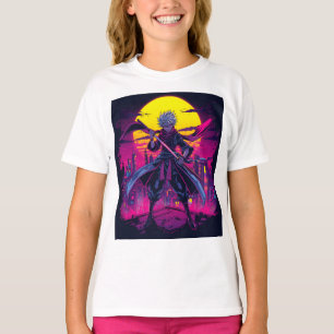 Anime Violet – Bold & Dreamy Aesthetics T-Shirt