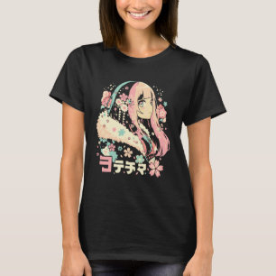 Anime Waifu Cute Anime Manga Cat Girl Sweet Retro T-Shirt