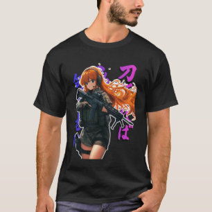 Anime Waifu Graphic T-Shirt