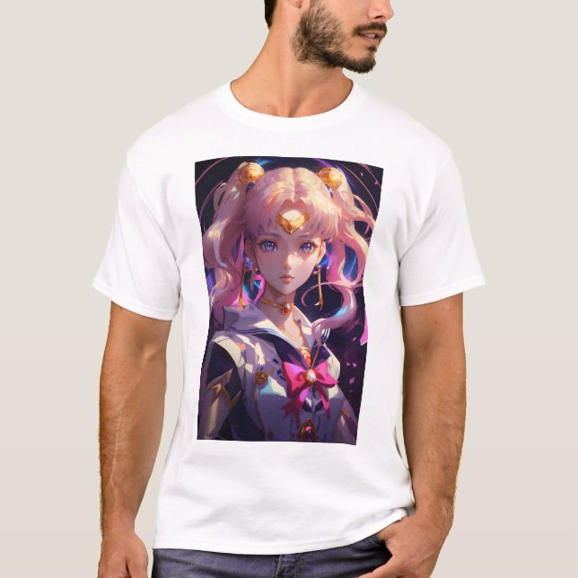 Anime waifu T-Shirt (Front)