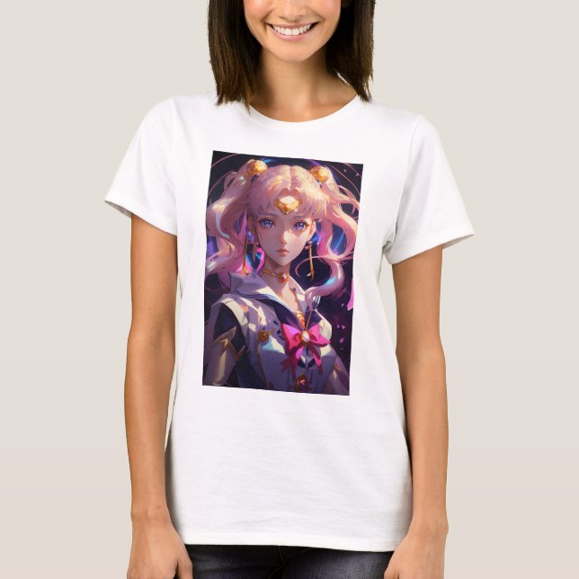 Anime waifu T-Shirt (Front)