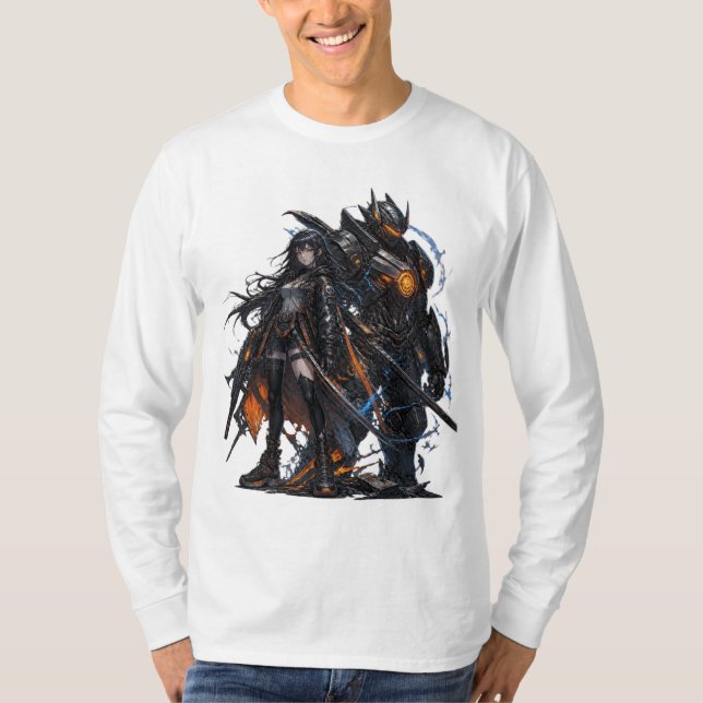Anime warriors T-Shirt (Front)