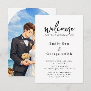 Anime Wedding  Invitation