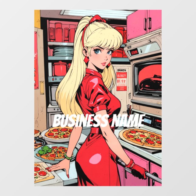 Anime Window Cling (Sheet)