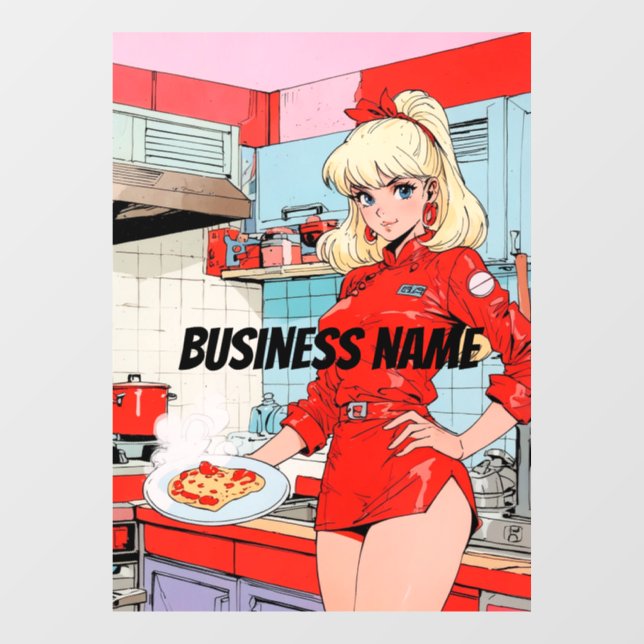 Anime Window Cling (Sheet)