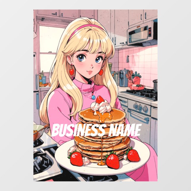 Anime Window Cling (Sheet)