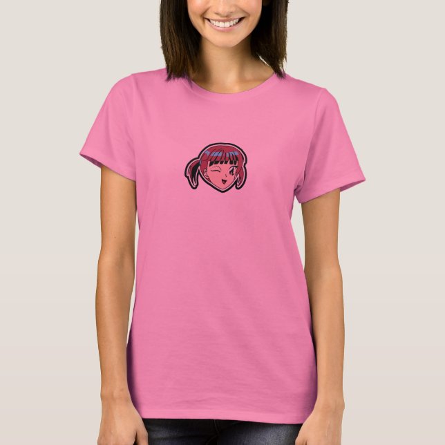 Anime Wink / Moshi Moshi T-Shirt (Front)