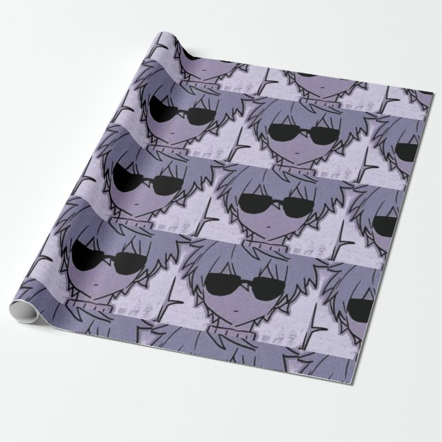 anime Wrapping paper  (Unrolled)