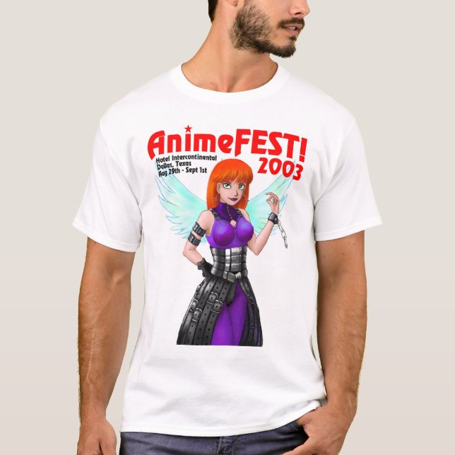 AnimeFEST! 2003 Con T-Shirt (Front)