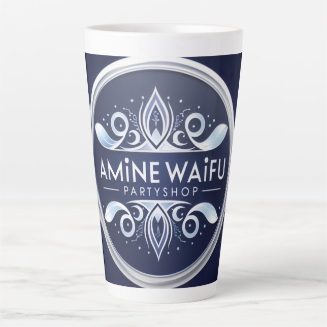 Animewaifupartyshop Latte Mug (Front)