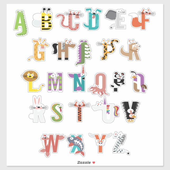 ANIMNALS A-Z (Sheet)