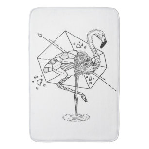 Aniometry Flamingo Gifts Lover Flamingo Lovers Bath Mat
