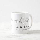 Anisa peptide name mug (Front Right)