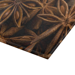Anise Stars Pattern Cutting Board