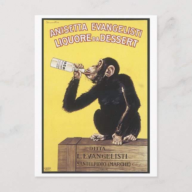 Anisetta Evangelisti Postcard (Front)