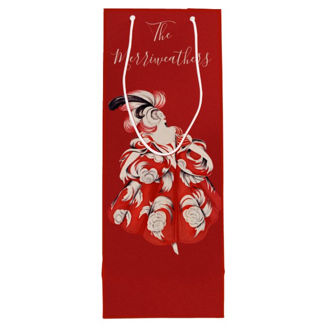 Anisette Red Wine Gift Bag (Back)