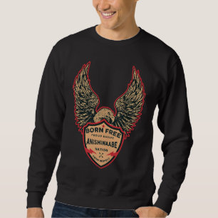 Anishinaabe Native American Indian Tradition Respe Sweatshirt