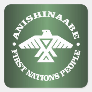 Anishinaabe (Ojibwe, Chippewa) Square Sticker