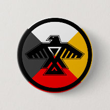Anishinaabe Thunderbird in the Four Directions