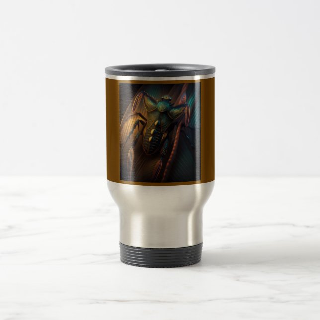 Anisocelis flavolineata Matador Bug Inspired Travel Mug (Center)