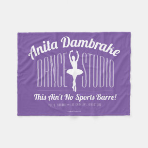 Anita Dambrake Dance Studio Fleece Blanket