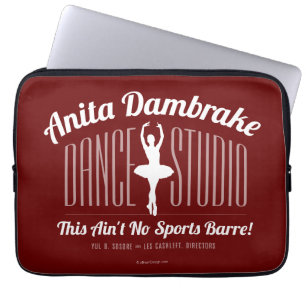 Anita Dambrake Dance Studio Laptop Sleeve