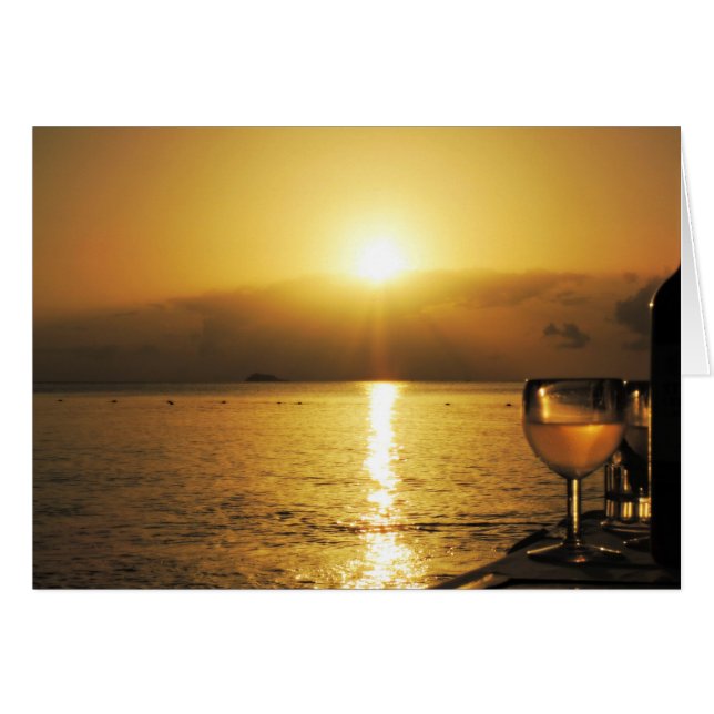Anitgua Wine & Sunset (Front Horizontal)