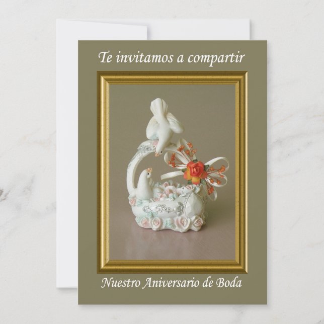 Aniversario de Bodas Invitation (Front)
