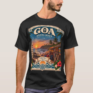 Anjuna beach Goa at its be T-Shirt